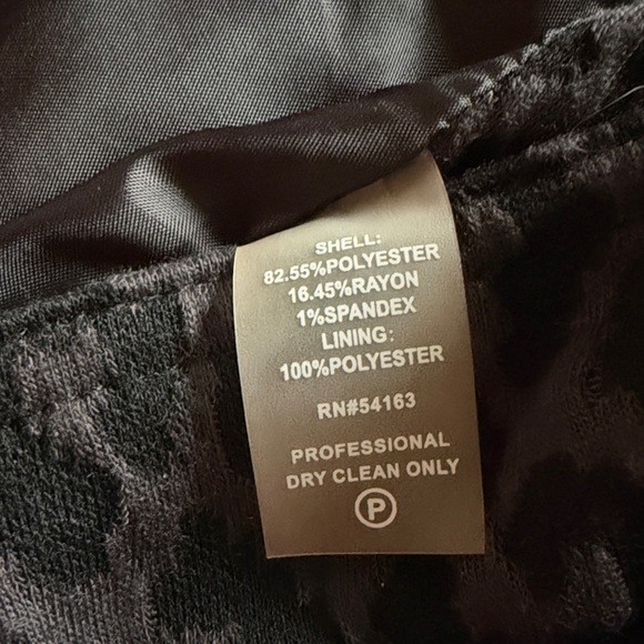 Leopard Pattern Blazer - Picture 4 of 6